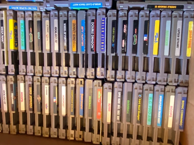 Nintendo nes 66 game lot