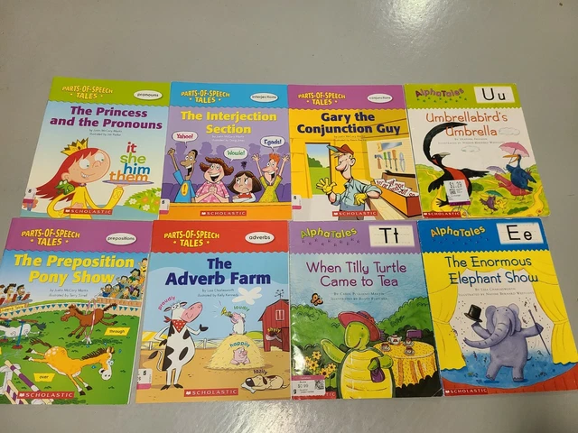 Scholastic Parts of Speech & Alpha Tales - 8 Tales