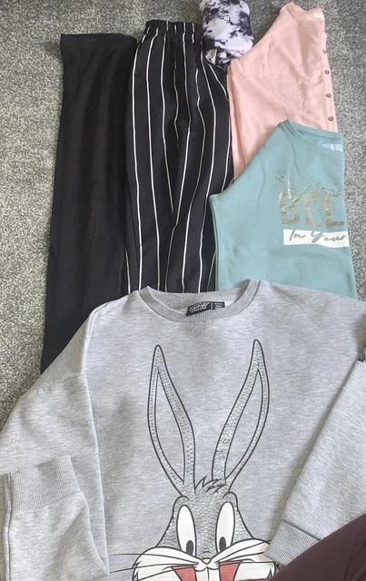 Girls Clothes Bundle - Age 10-11 - Next - Trousers - Cardi - Sweat tops - Looney