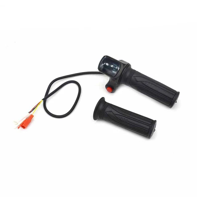 Poignée D'accélérateur Pour Vélo/scooter électrique - Écran LCD, Interface étanche 6 Broches | Compatible 36V/48V, Installation Facile - 13