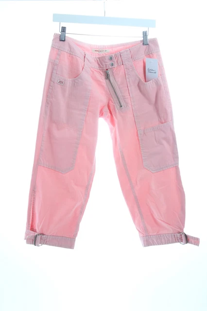 MISS SIXTY Caprihose Damen Gr. DE 38 rosa Casual-Look