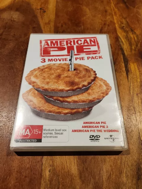 AMERICAN PIE 3 Movie Pie Pack 3 X Disc Region 4 Australia $3.00 - PicClick  AU