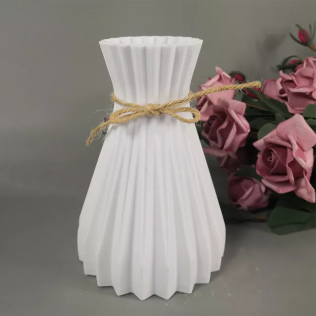 Ornament European Style Flower Vase Wedding Decor Office Modern Anti-Ceramic