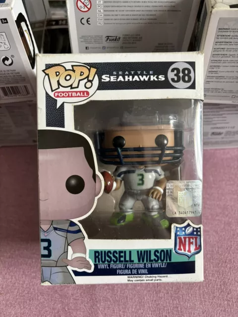 Pop Funko Seattle Seahawks Russell Wilson #38