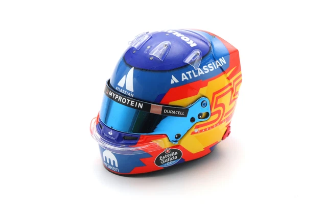 Max Verstappen Styrian/Oostenrijk GP 2021 helmet Schuberth 1:4