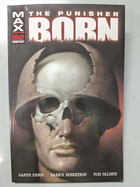 Punisher MAX: Born (Issues 1-4) Trade Paperback Graphic Novel TPB By Garth Ennis