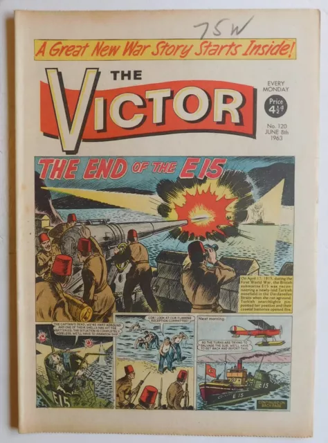 VICTOR Comic #120 - 8 June 1963