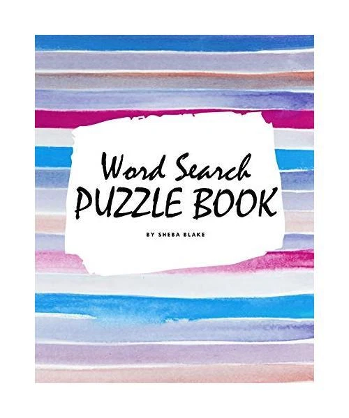 WORD SEARCH PUZZLE Book for Teens and Young Adults (8x10 Puzzle Book ...