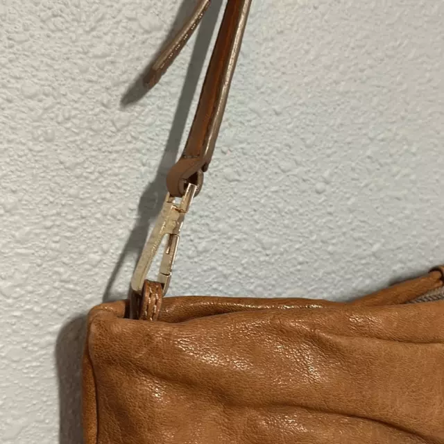 KOOBA Erin Brown Leather Convertible Bag 3