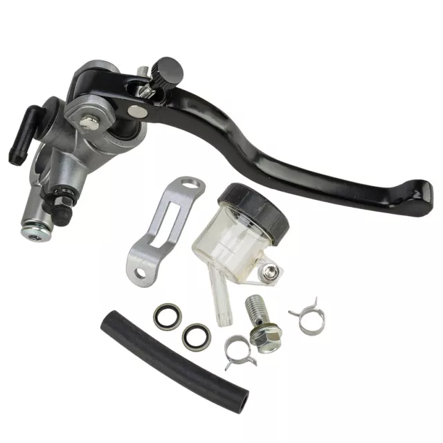 1Pair 22mm Brake Clutch Master Cylinder Hydraulic kit fit for Motorcycle 2