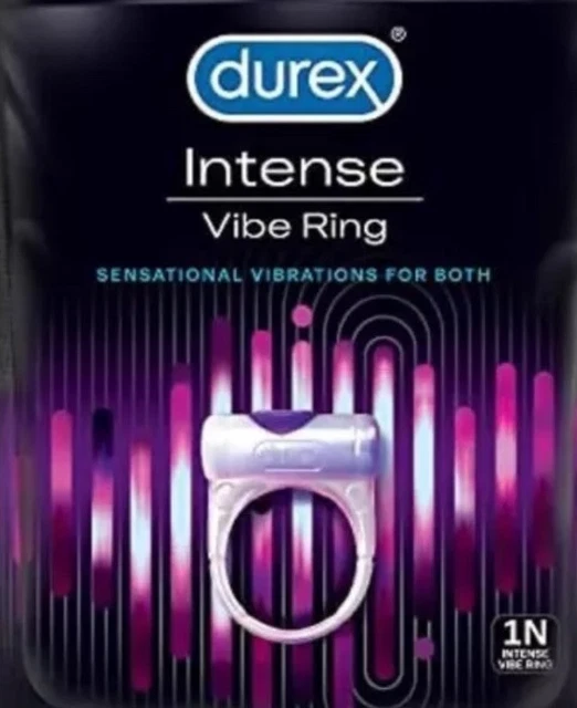 DUREX INTENSE VIBRATIONS Cock Ring - Vibrating Stimulation for Him Sex Toy  9.99 - PicClick UK