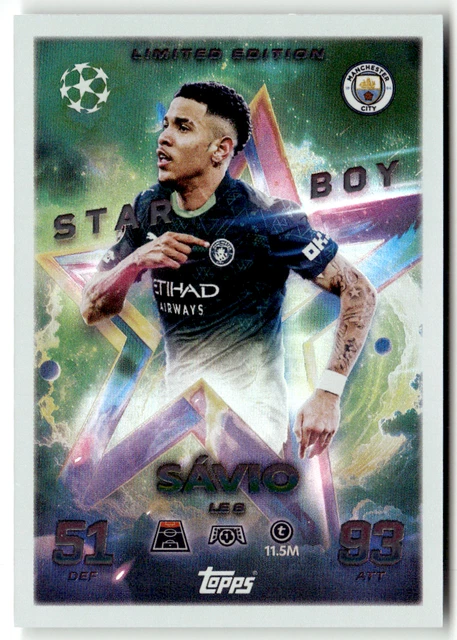 TOPPS MATCH ATTAX CL 23/24 N° 193 Matthijs De Ligt Guardian première