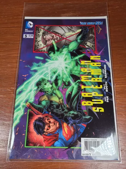 Batman Superman #5 (New 52 DC Comics) 1st Print NM/ M Bagged/ Boarded