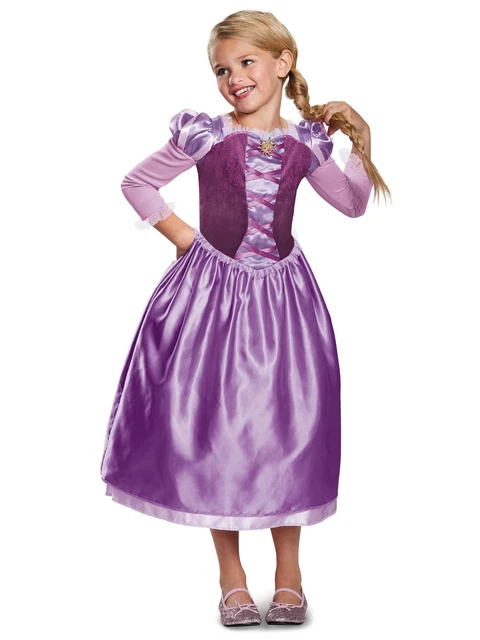 Rapunzel Day Dress Classic Disney Tangled the Series Toddler Girls Costume 3T-4T