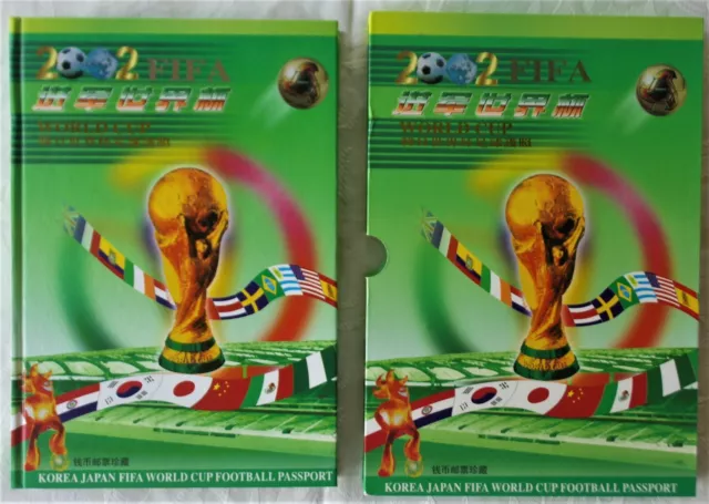 2002 Fifa World Cup Korea Japan Complete Coins & Stamps Collection Limited Ed. 3