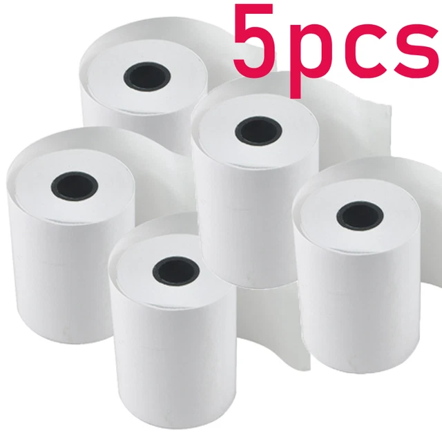 5pcs 57mmx20m Thermal Printing Paper For Patient monitor Printer Machine Use