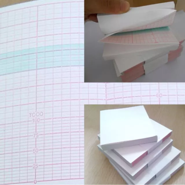 100*112MM Thermal Printer Paper f/Fetal Maternal Monitor FHR TOCO CMS800G 150PCS