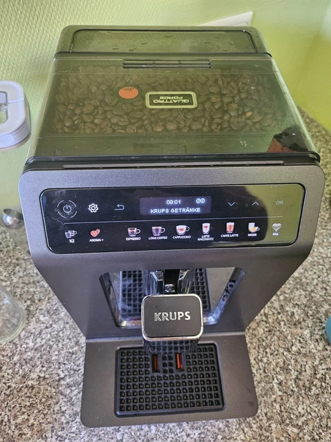 Krups Ea895n Evidence Kaffeevollautomat Meteor Graphit KRUPS EVIDENCE ONE EA895N Kaffeevollautomaten - Schwarz EUR 320,00