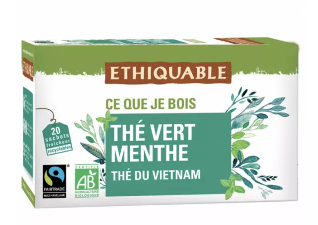 Thé vert Menthe n°21 - Boîte Vrac L'infuseur
