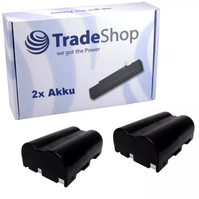 2xAKKU 2000mAh KONICA MINOLTA DYNAX 5D DYNAX 7D A1 NP-400 NP400