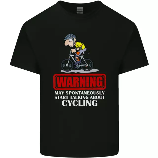 T-shirt per bambini May Start Talking About Cycling Funny