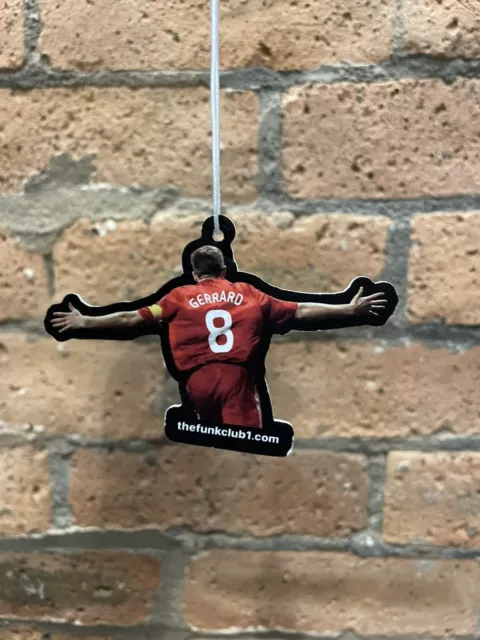 Liverpool FC car air freshener, Gerrard, LFC, Gift, Gotd, Car Accessory,Football