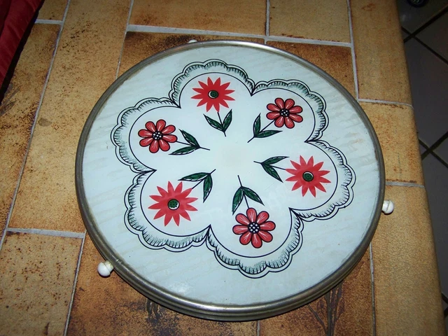 Plat, égouttoir à fruits en porcelaine