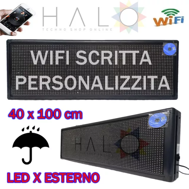 INSEGNA LUMINOSA LED Scritta Con Effetti Personalizzati Uso