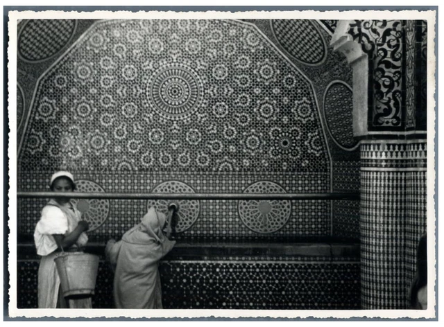 Maroc, Oujda, 1913 Vintage silver print Tirage argentique 8x10 Circa 191