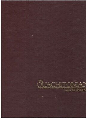 1983 "Ouachitonian" - Ouachita Baptist University Yearbook - Arkadelphia, Ark.