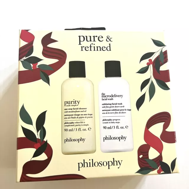 PHILOSOPHY Pure & Refined Purity Made Simple  Cleanser & Microdelivery Wash