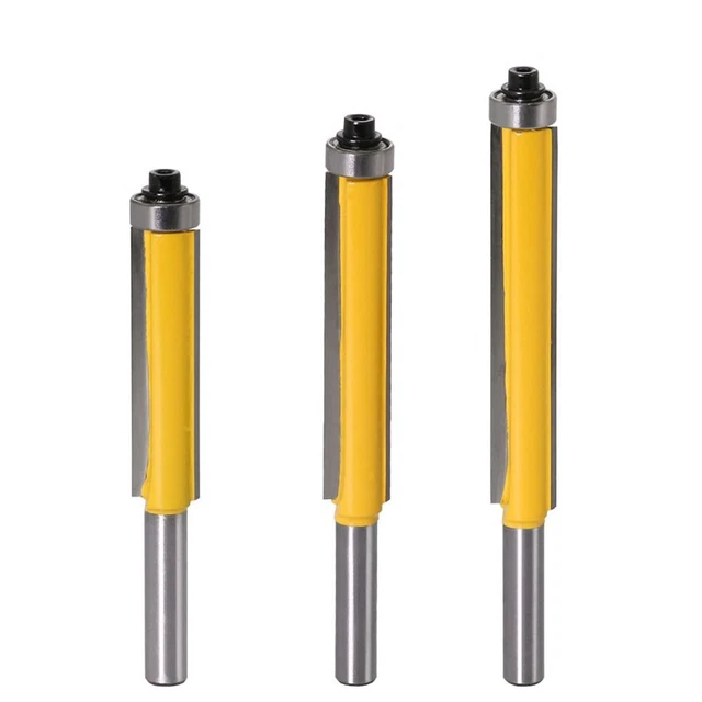 2 Pcs 12Mm Tige Routeur Bit Set Travail Du Bois TungstèNe Cobalt