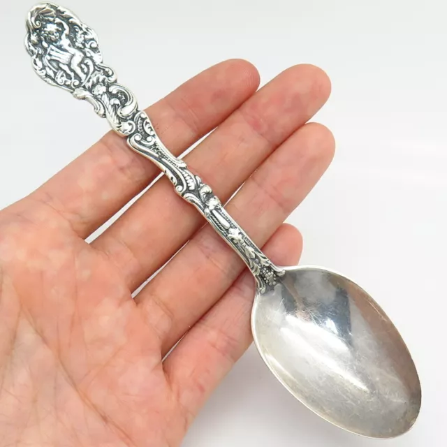 925 Sterling Silver Antique Victorian Art-Nouveau Gorham "Versailles" Tea Spoon