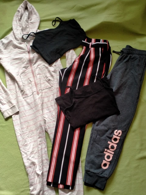 Girls age 11-12 clothes bundle Inc joggers * Adidas, M&S, River Island * VGC 2