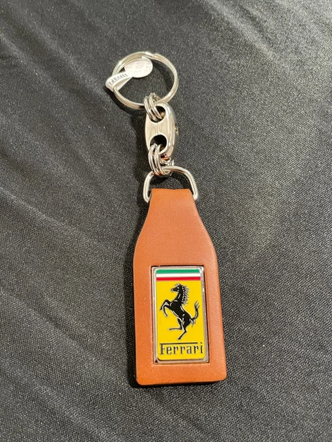 Ferrari Classic Key ring Tan 70003778
