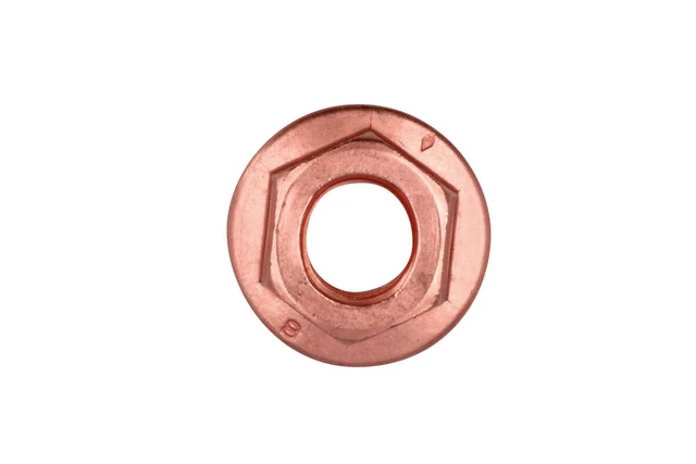 Toygogo 24 Écrous M8 Cuivre Flashé Haute Température Pour Collecteur D'Échappement 8mm