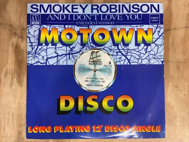 Smokey Robinson - And I Don't Love You (12", Single)