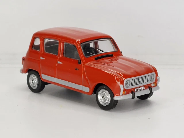Solido  1/64. Renault 4 gtl clan rouge  Neuf en boite