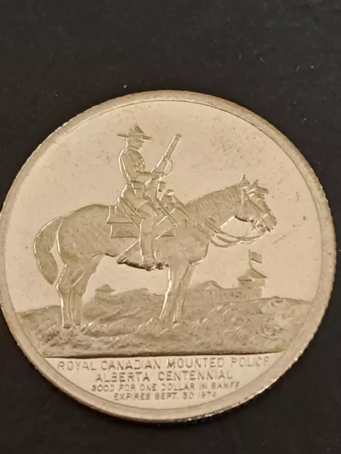 1974 Banff Canada Indian Days Dollar Pb1166