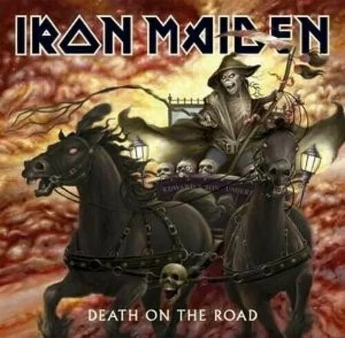 Iron Maiden Death On the Road (2007) Iron Maiden 3 discs DVD Region 2