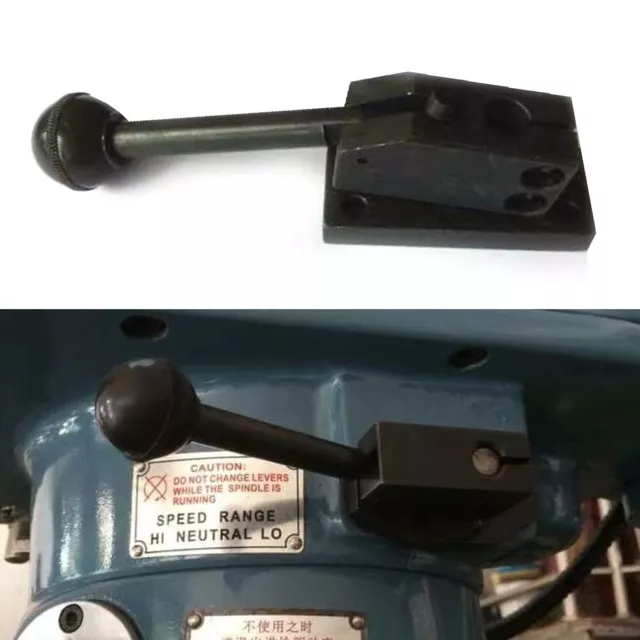 High-quality Milling Machine Vertical Handle Speed Switch with Bracket Pad New