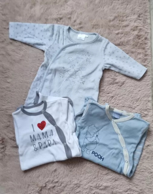 Disney Baby Strampler Set Schlafanzug Winnie The Pooh Bär Dumbo