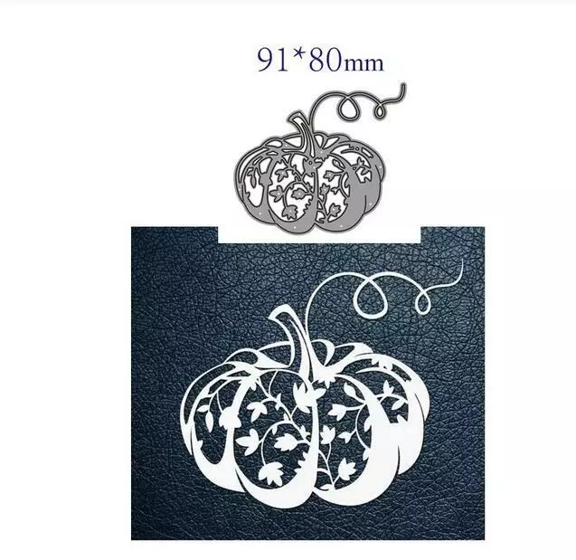 Halloween-Kürbis Metall Cutting Dies Scrapbooking Stanzschablone Stencil Karte