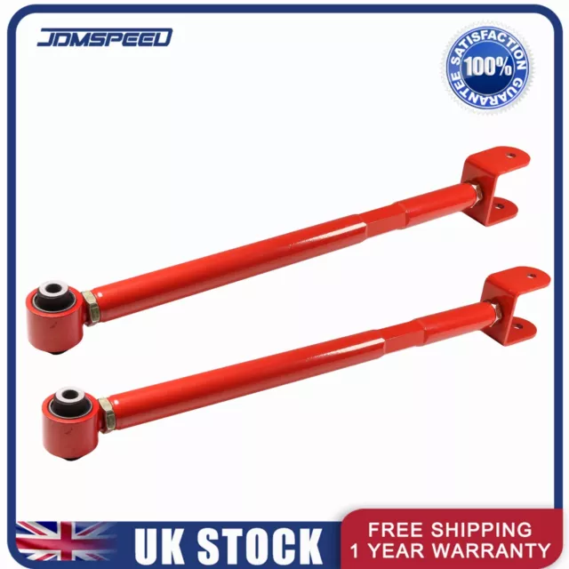 Rear Adjustable Lower Camber Control Arms Pair For BMW E36 E46 318 323 325 328