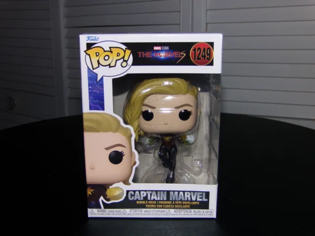 Funko Pop! Captain Marvel with Fire Hands Marvel The Marvels