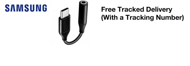 New Genuine Samsung USB-C Type-C To 3.5mm Headphone Jack Adapter Aux Audio Cable