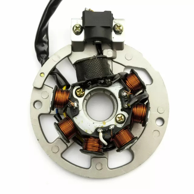 Stator Magneto Compatible with Apache 50cc100cc Quad Bike ATV 2 Stroke Scooter