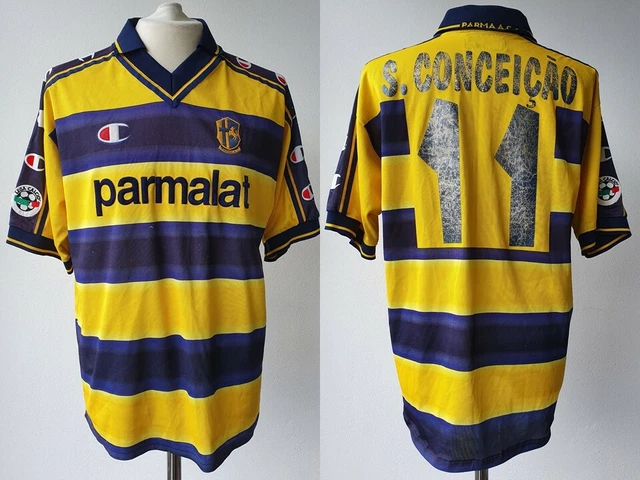 Parma Maglia Champion Gialla MAGLIA AC PARMA 2000 2001 CHAMPION