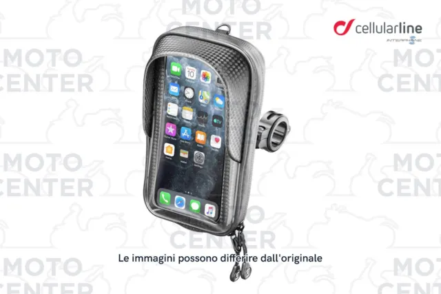Supporto Custodia Universale 6.7" Smartphone Morbida Cellular Line Per Moto E Bi