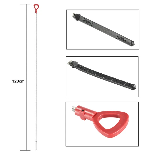 Automatic Transmission Fluid Dipstick Replacement For 4L60E Gearbox - 29 3/8 Inch Metal Dipstick With Tube - View #12